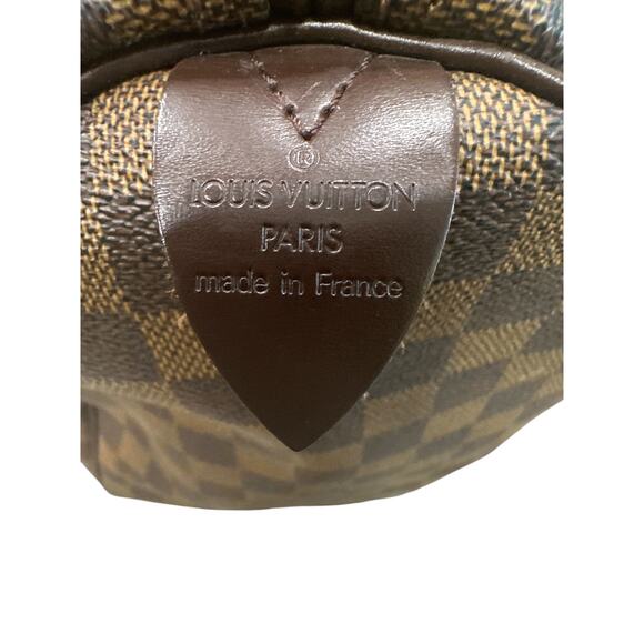 384. Louis Vuitton Keepall Bandolier 45 Damier Ebene Duffle - Picture 6 of 8